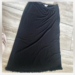 Moschino Black Pencil Skirt